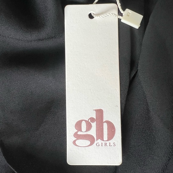 GB Girls Formal Black Ruffle Dress Size 14 - Picture 9 of 13